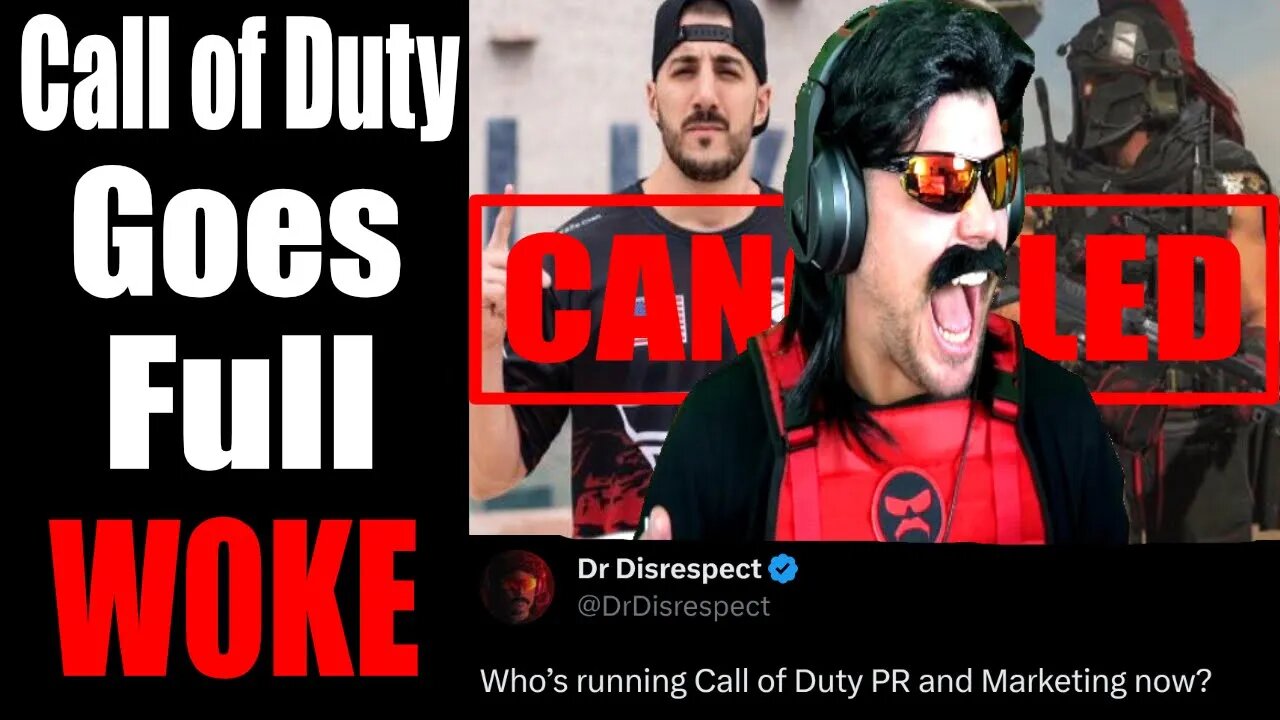 Call of Duty SLAMMED With Backlash! | Dr. Disrespect UNINSTALLS Game over NickMercz Cancellation!