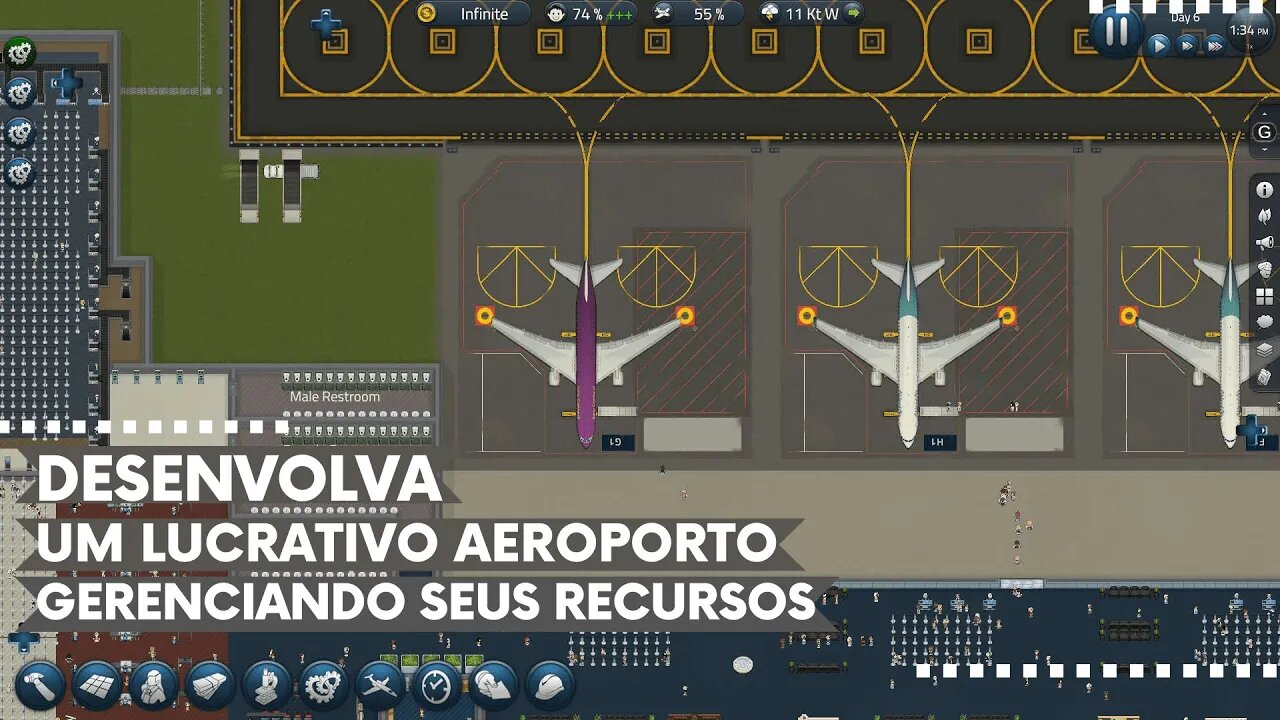 SimAirport - Crie e Desenvolva um Lucrativo Aeroporto (Game para Xbox One, Xbox Series e PC)