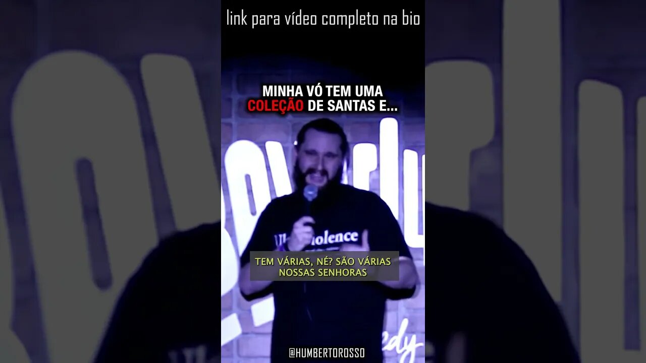 "MINHA VÓ TEM VÁRIAS " com Humberto Rosso #shorts