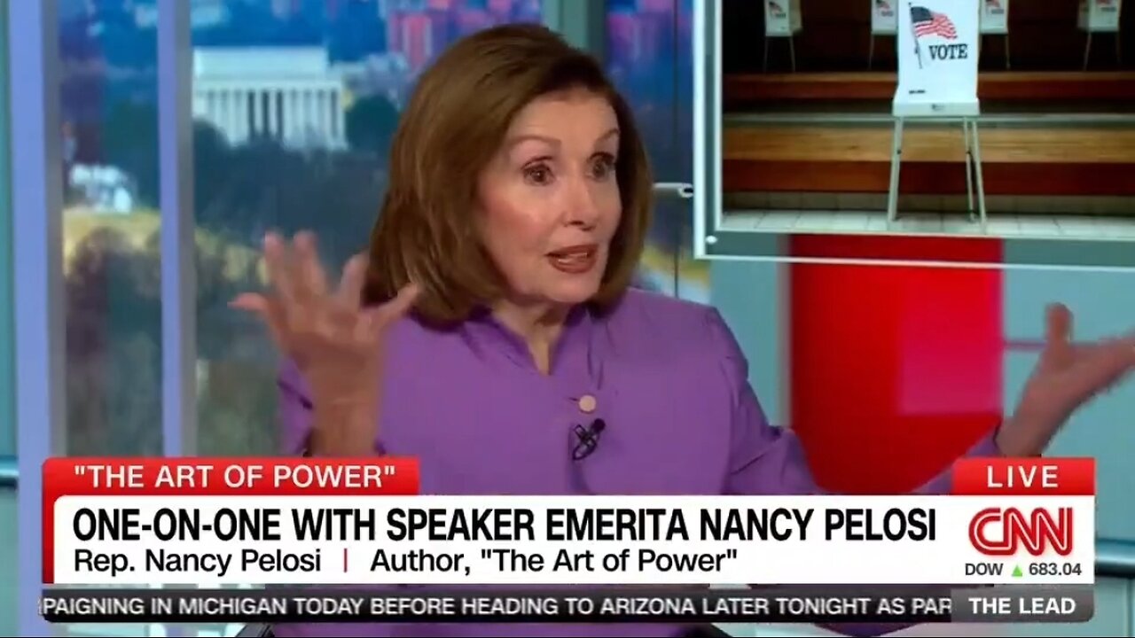 Pelosi: Kamala Should Win Because She's The Best and A Woman