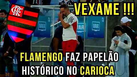 VERGONHOSO! FLAMENGO PERDE TÍTULO PARA O FLUMINENSE EM VEXAME HISTÓRICO NO MARACANÃ