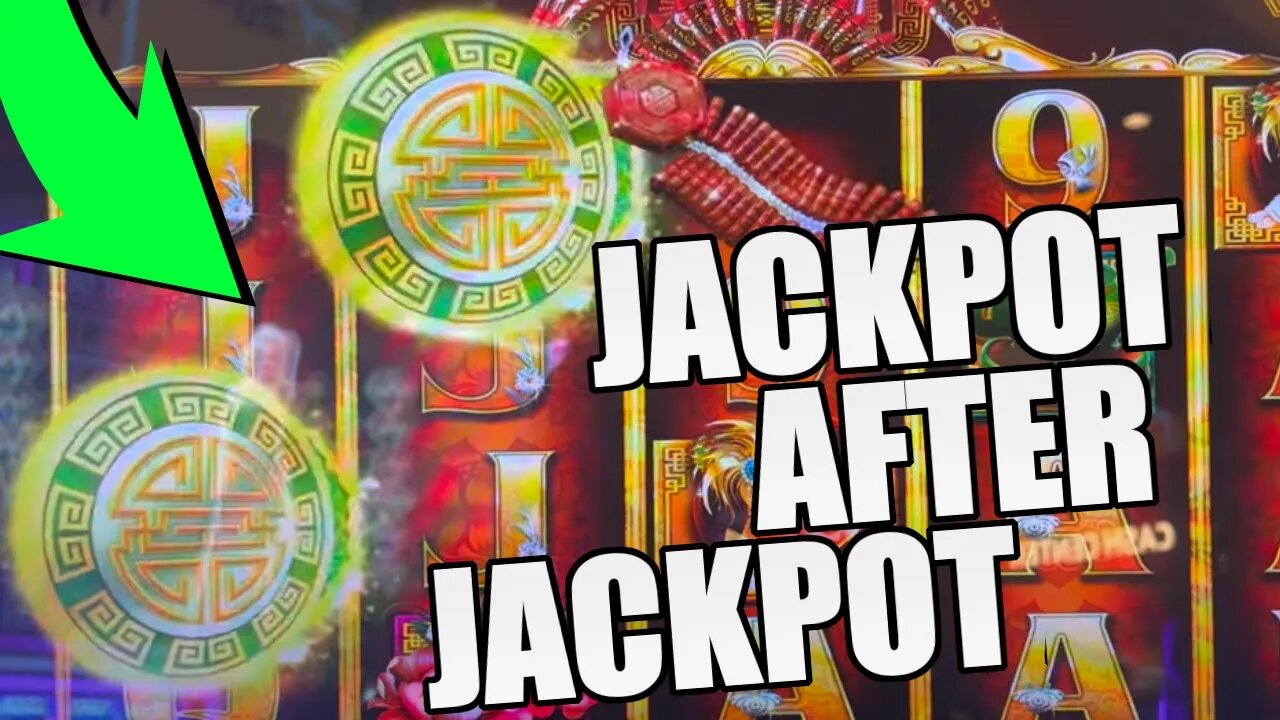 MASSIVE 5 JACKPOTS ON $170 BETS! GOLD MACHINE PAYS OUT