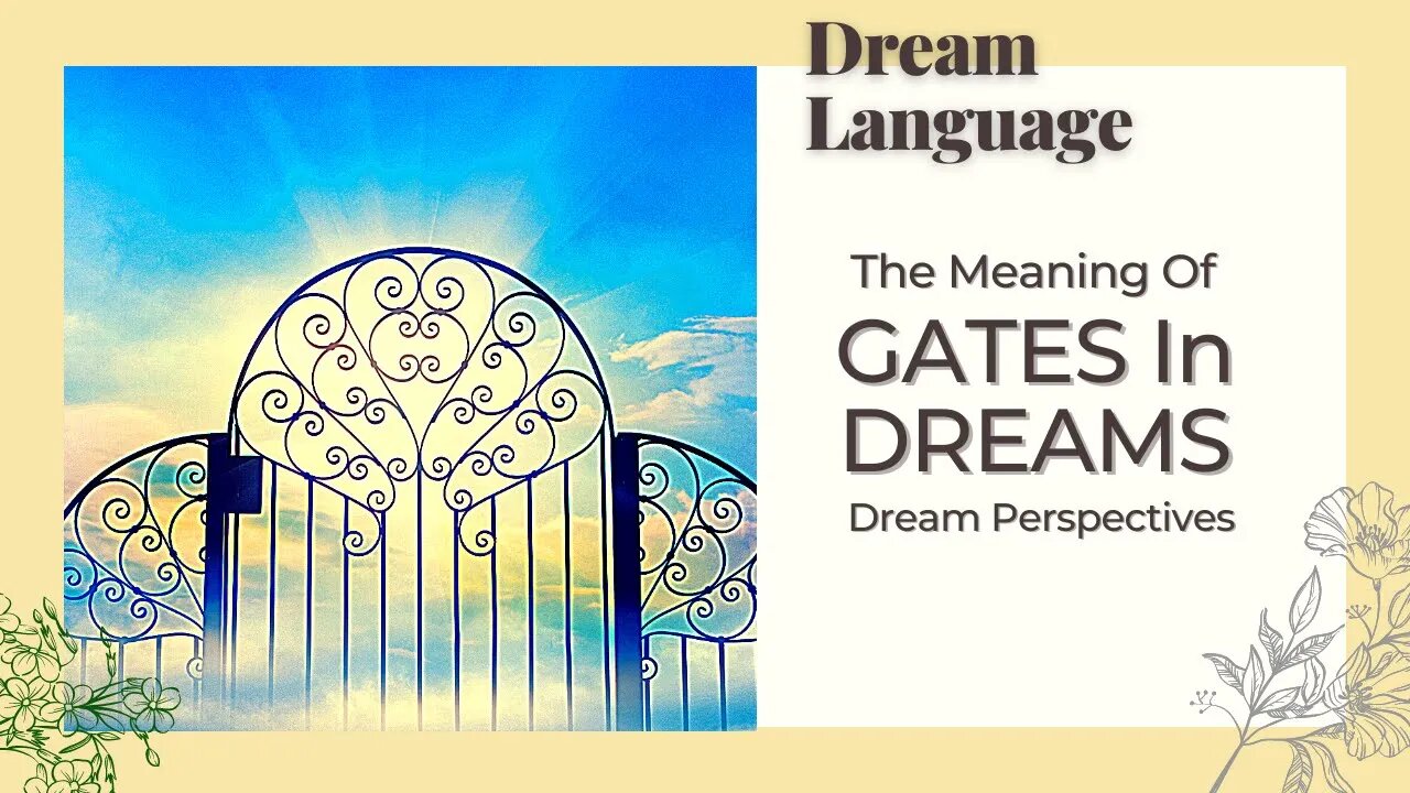 Gates Dreams | Biblical Perspectives