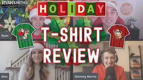 🎅HOLIDAY T-SHIRT REVIEW 2020⛄🎄