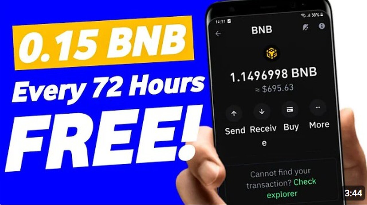 Free Bnb Mining Site | Claim 0.1 BNB To Trustwallet - New Binance Airdrop (No Investment)