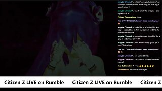 Citizen Z Animations Rumble Test Stream Live