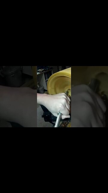 Log to Lampshade #woodturning #lamp