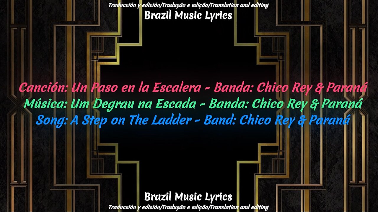 Brazilian Music: A Step on The Ladder - Band: Chico Rey & Paraná