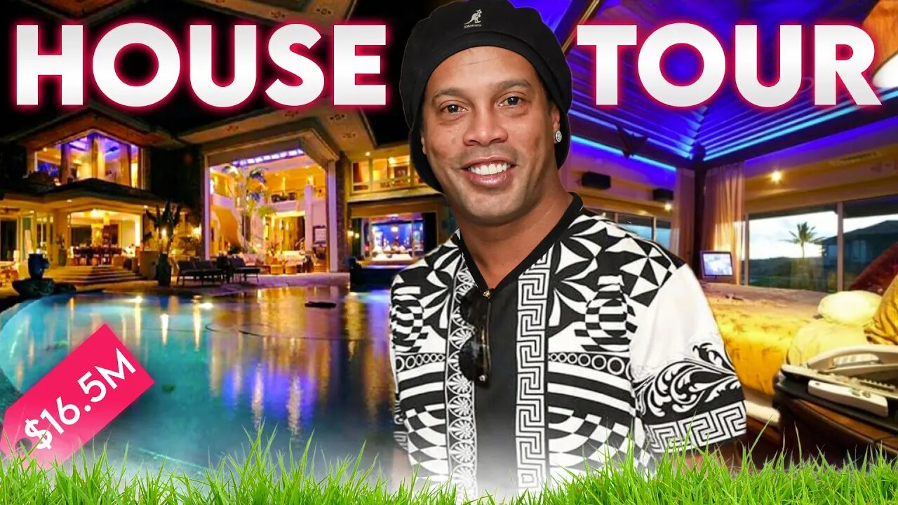 Ronaldinho | House Tour | Mansión de $ 16.5 M de Dólares, arresto en hotel de lujo en Paraguay ⚽️