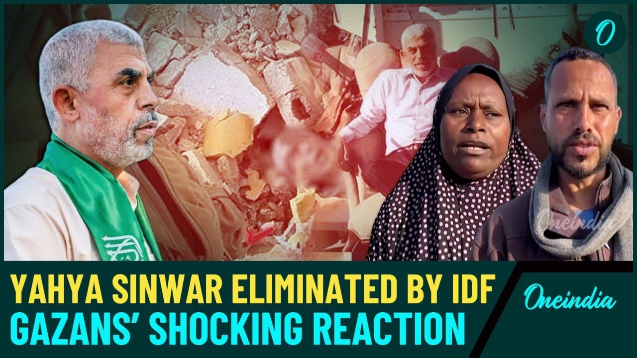 VIDEO| Gaza Residents’ Shocking Reaction to Sinwar’s Assassination | ‘Now That He is Dead, We Hope…’