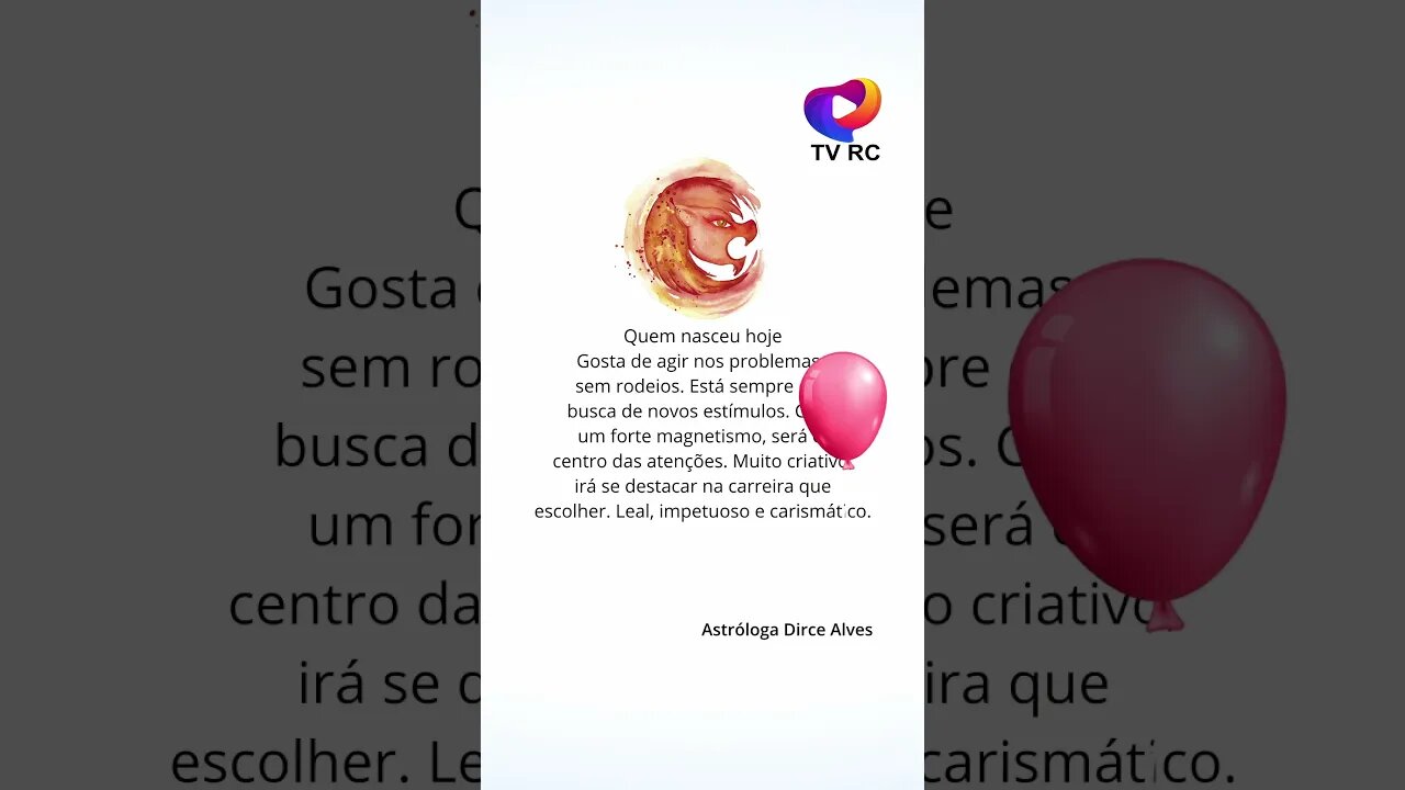 SIGNO DE LEÃO - QUEM FAZ ANIVERSÁRIO HOJE! HORÓSCOPO 04/08/23 - #shorts
