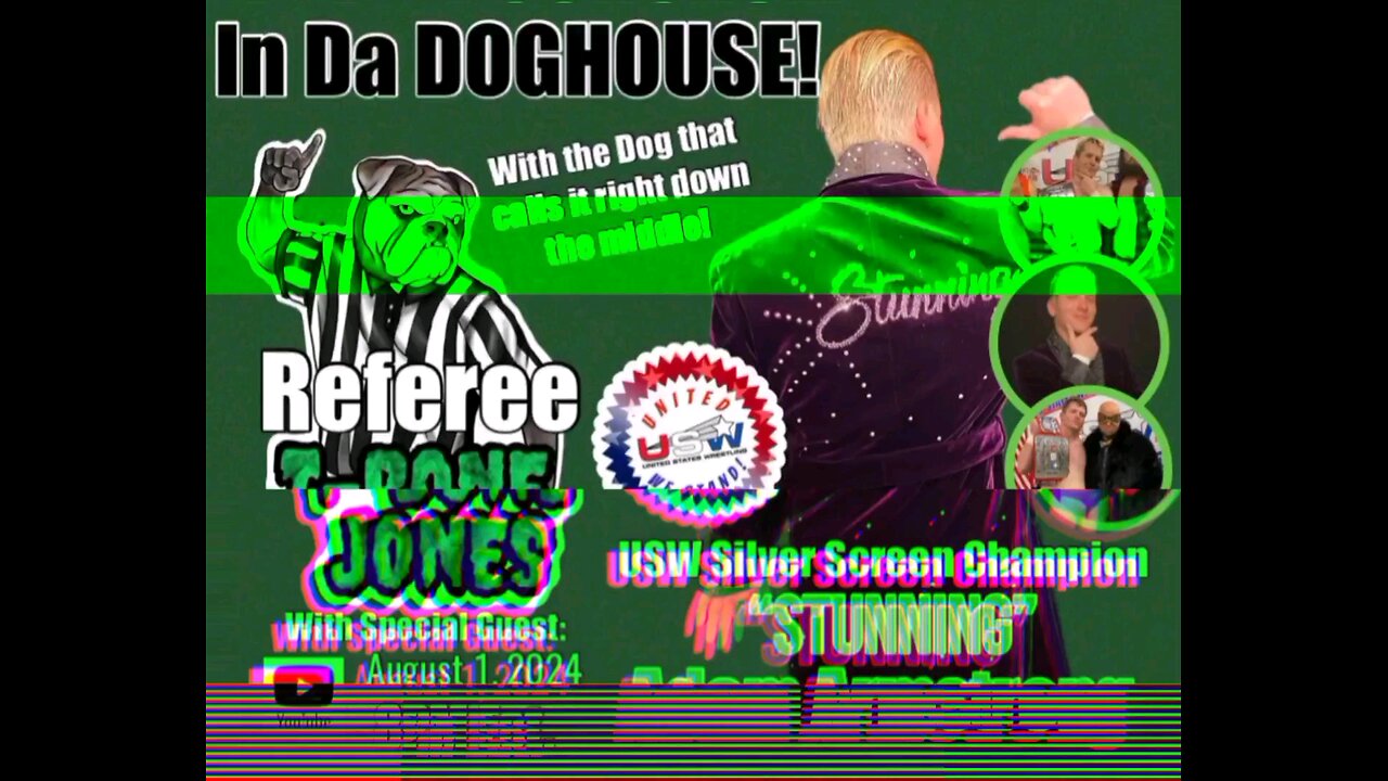 In Da DOGHOUSE!!! (Episode 8 Preview) Special Guest ‎@TheOfficialUSW 's STUNNING ADAM ARMSTRONG!!!