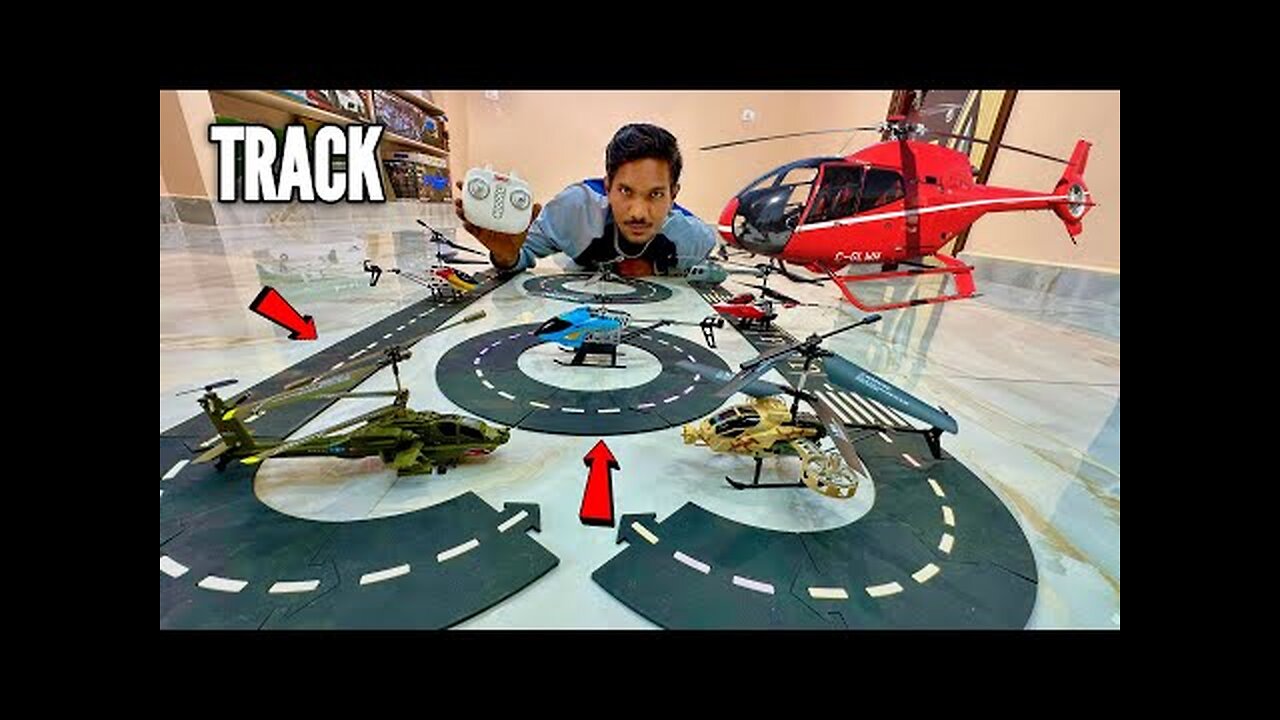 RC Expert Helicopter Track Test - Chatpat toy TV