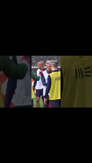 Cristiano Ronaldo trains with Portugal ahead of Liechtenstein Euro 2024 qualifier