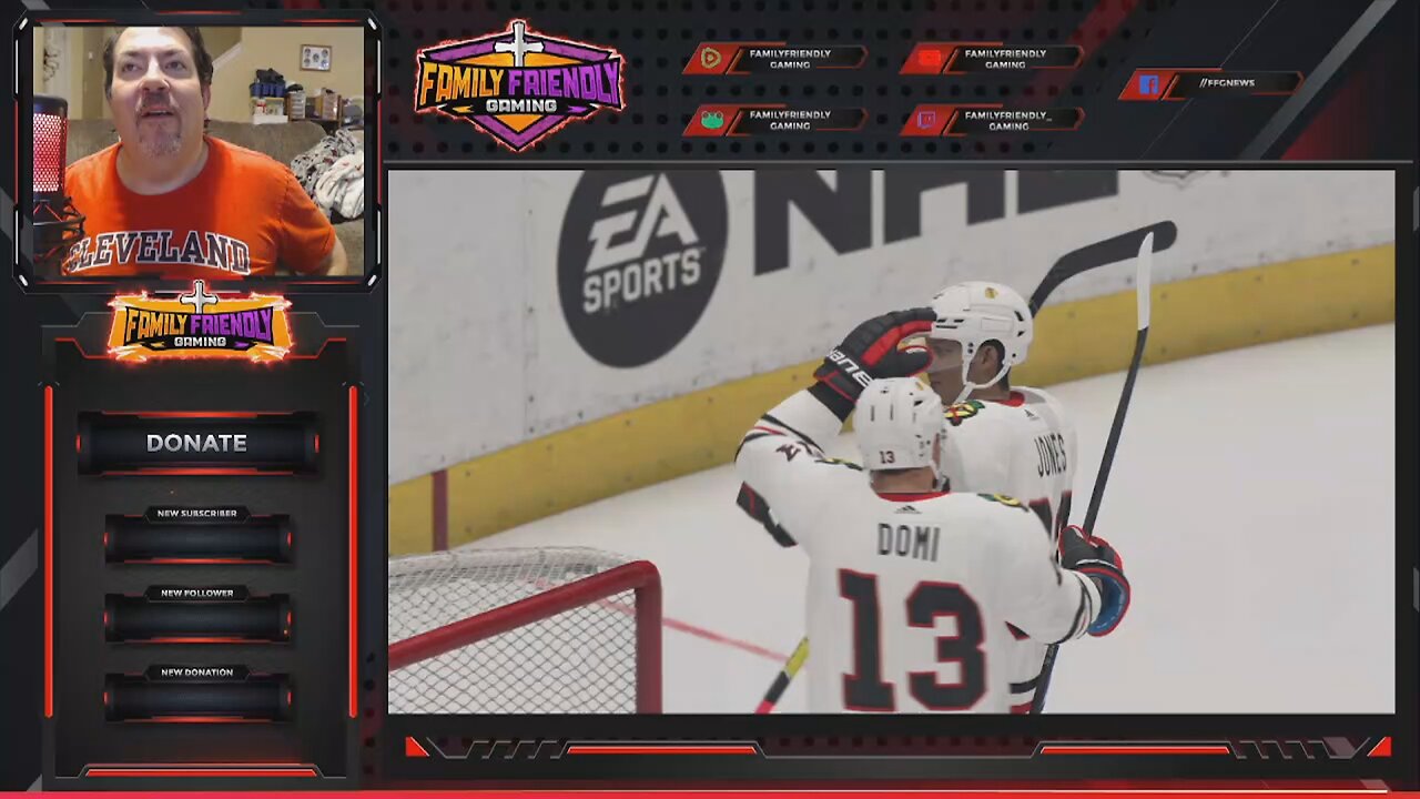 NHL 23 Blackhawks vs Kraken