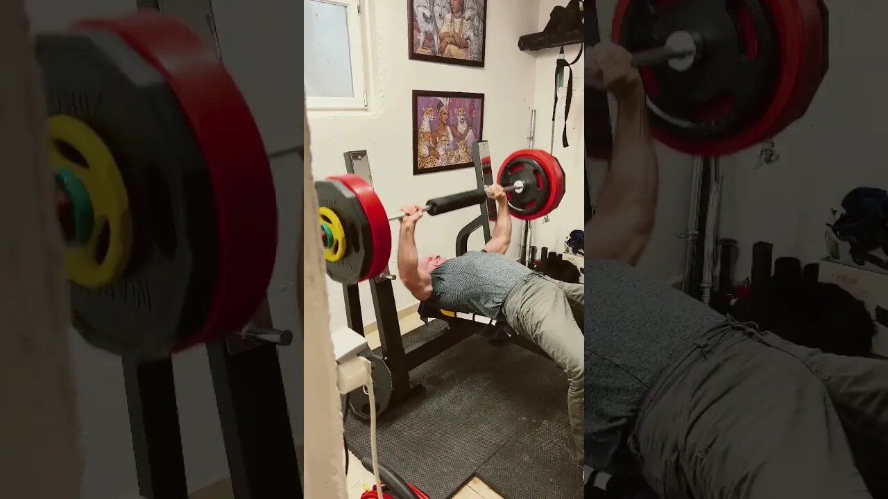 Heavy Bench Day: Can I bench press 5 reps x 132kg (291lb)?