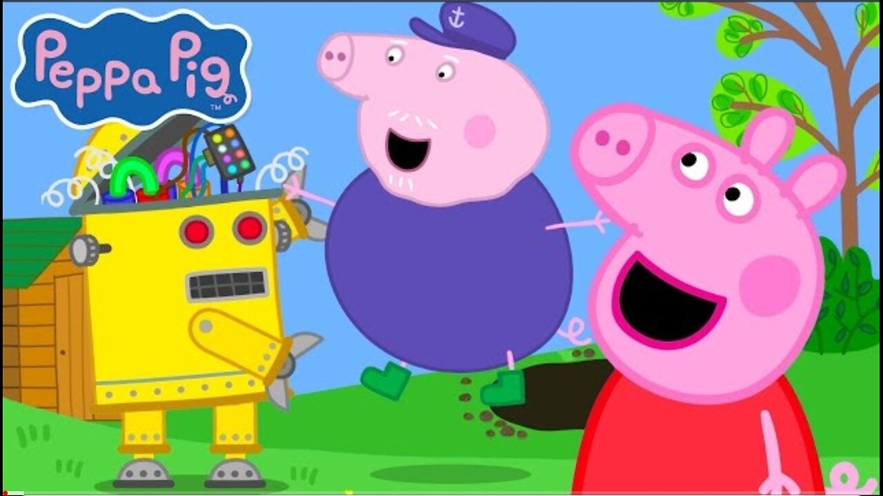 The Helping Robot 🤖 | Peppa Pig Full Episodes |