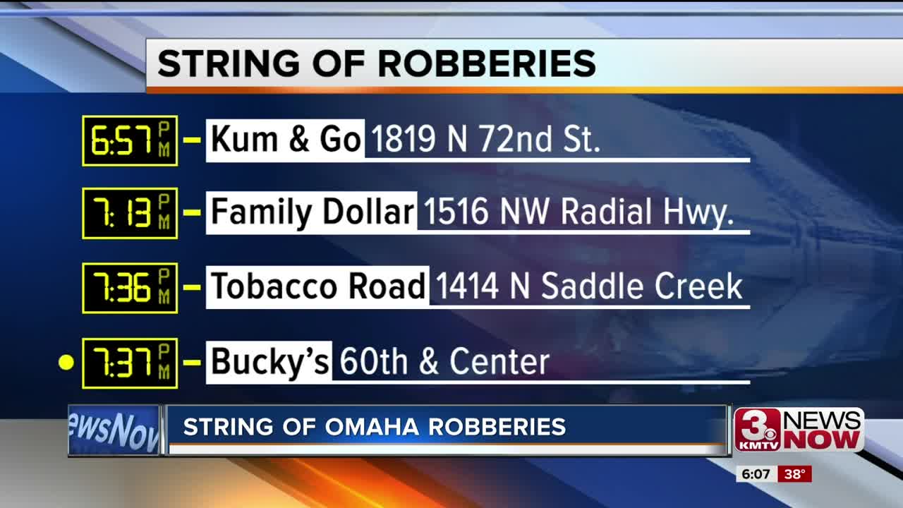 String of Omaha robberies