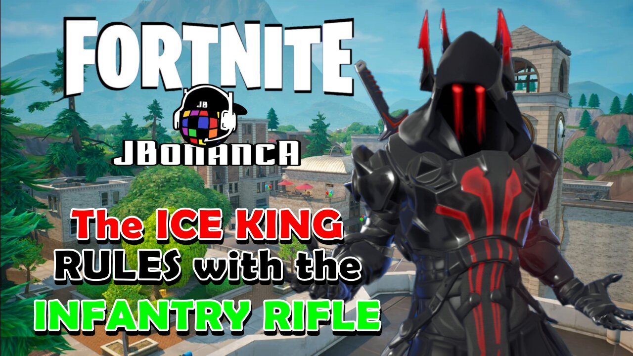 The ICE KING RULES with the INFANTRY RIFLE! #Fortnite