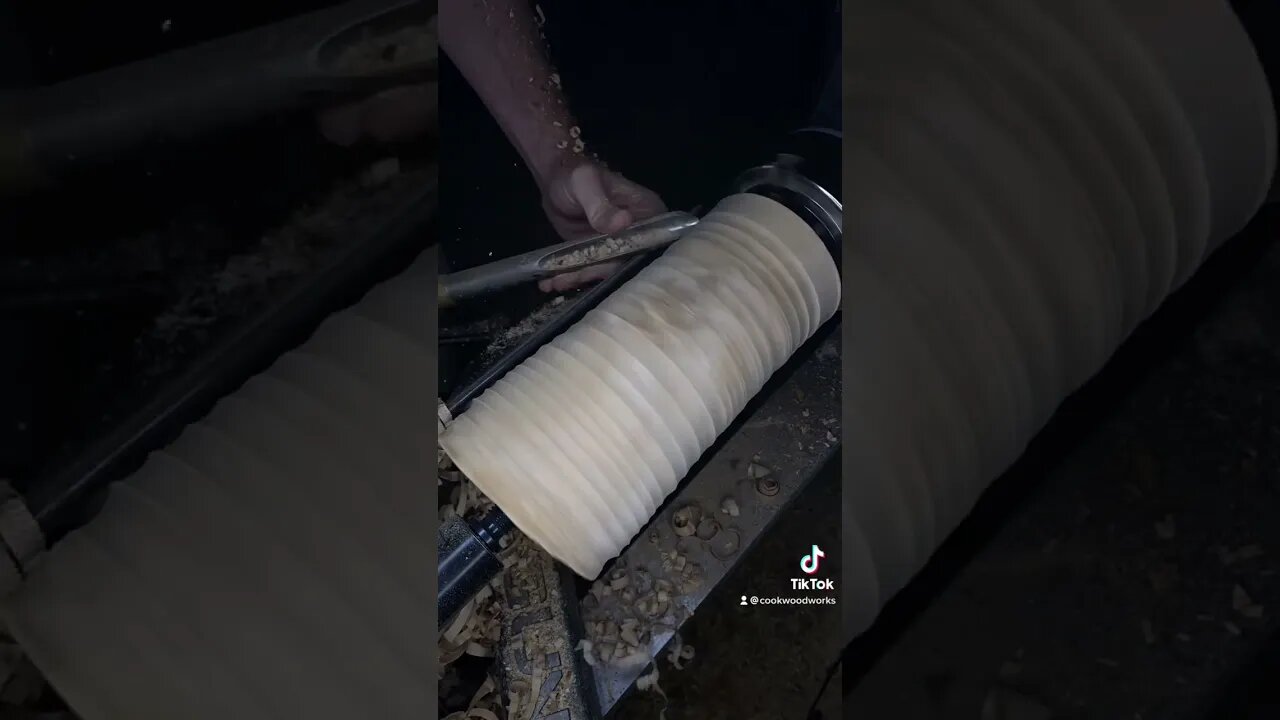 Cleaning up a log