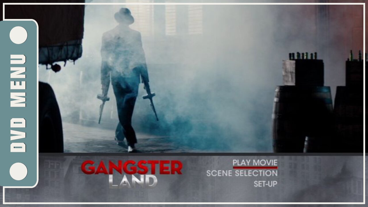 Gangster Land - DVD Menu