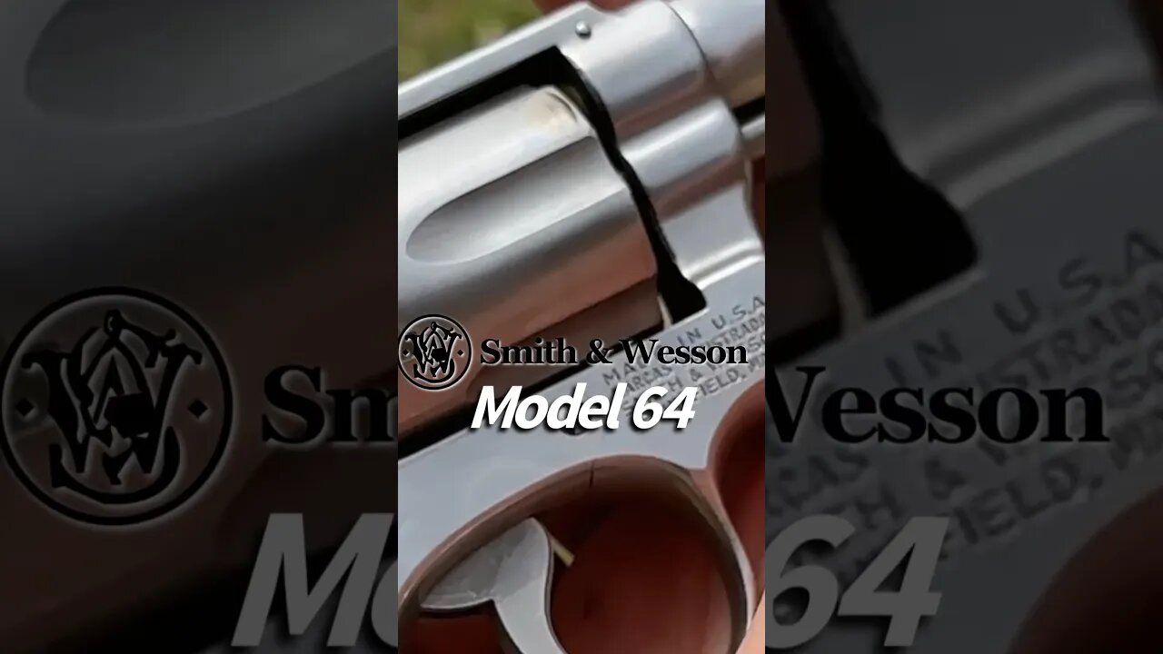 Smith and Wesson Model 64 service revolver: full video link in comments #revolver #shorts