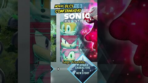 Novos Personagens JOGAVEIS no Sonic Frontiers?!