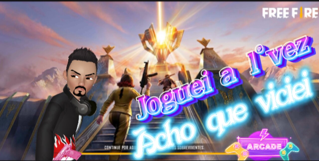 Joguei Free Fire de ANDROID pela primeira vez!!!