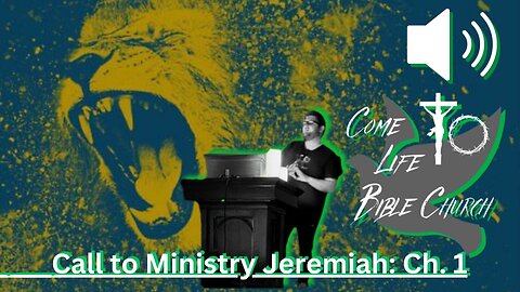 Call to Ministry: Jeremiah 1