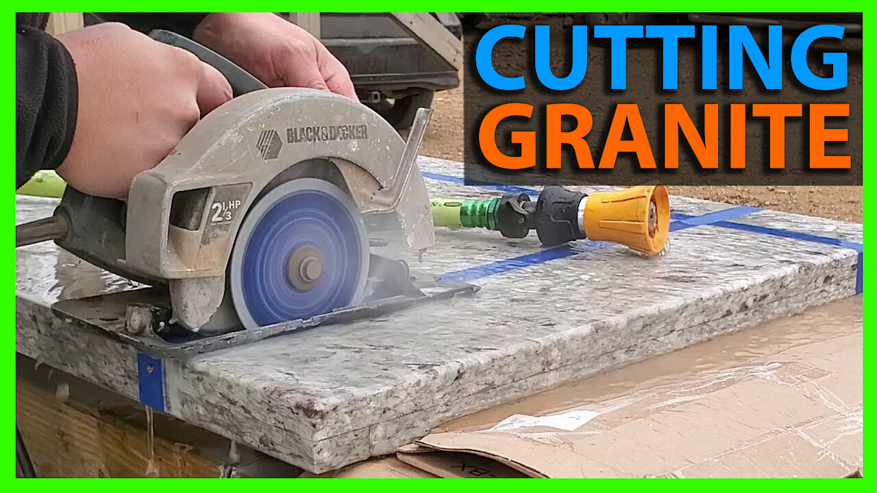 How To Drill Holes in Granite or Quartz Countertop & Vessel Sink Placement