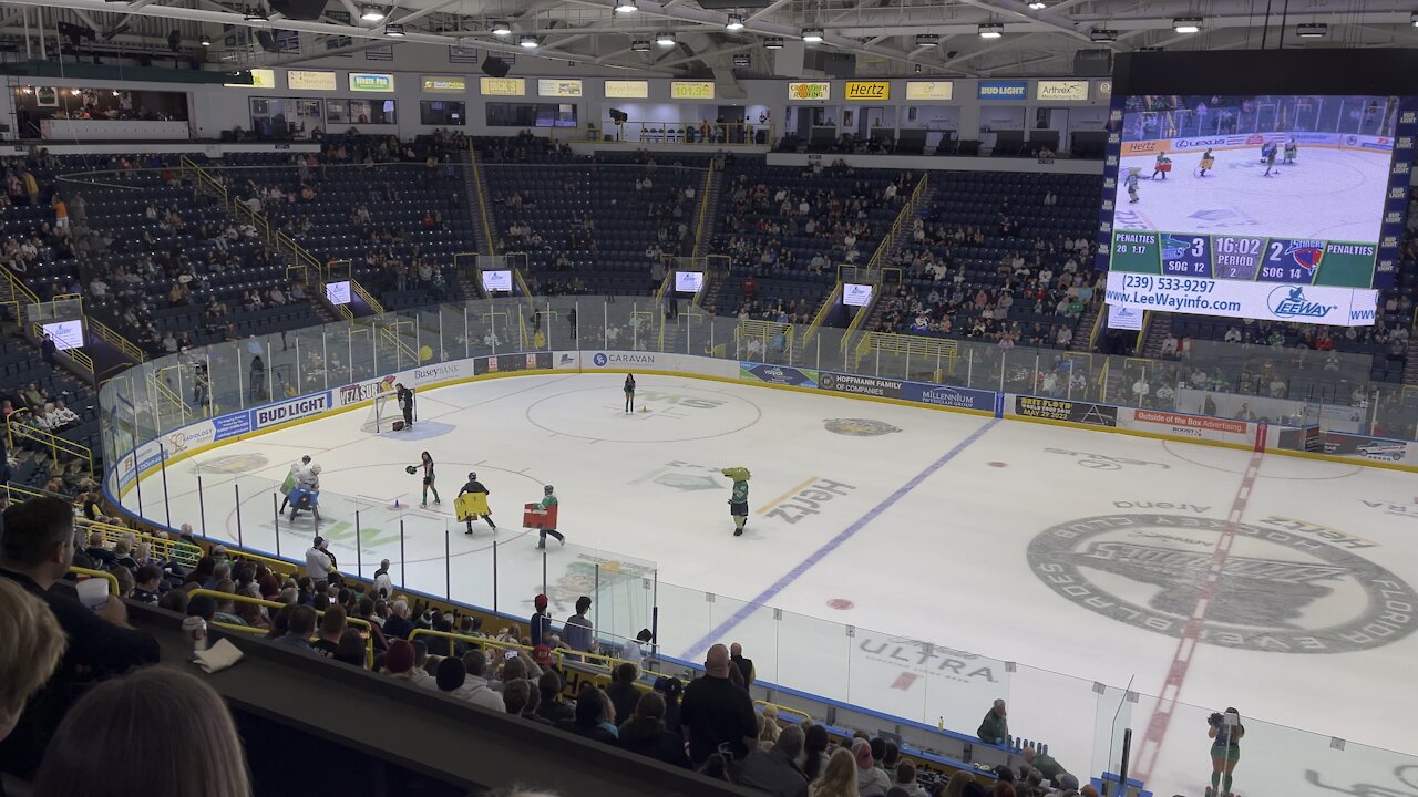 Old Guy KO’D at Hockey Game- #4K #DolbyVision #KO #FYP