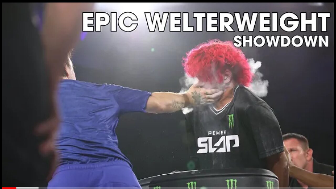 Epic welterweight Title Showdown | Emanual Muniz vs Anthony Blackburn... ? #slap #powerslap