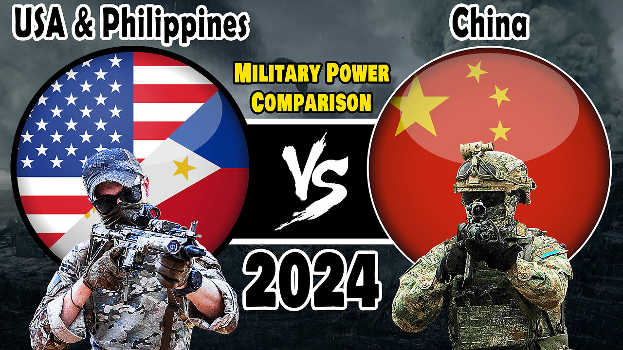 USA & Philippines vs China Military Power Comparison 2024 | USA vs China Army Comparison 2024