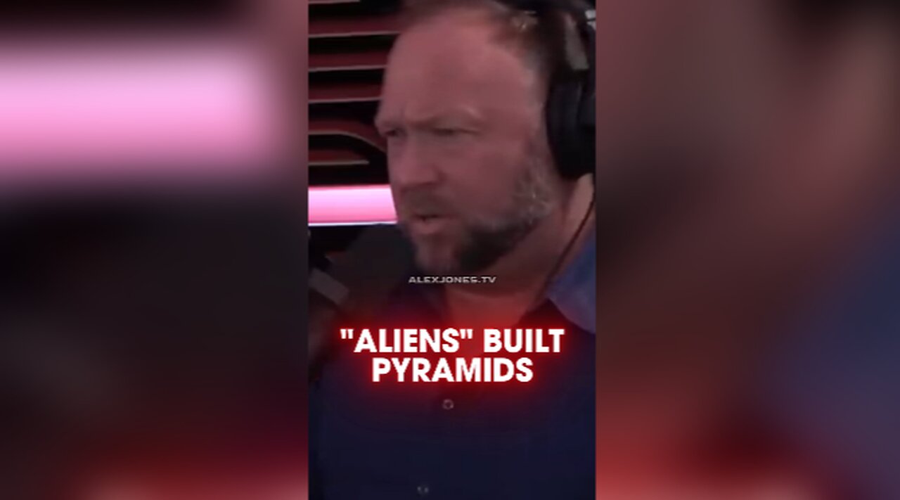 Alex Jones: Buzz Aldrin Admitted Aliens (Fallen Angels) Built The Pyramids - Joe Rogan 1555