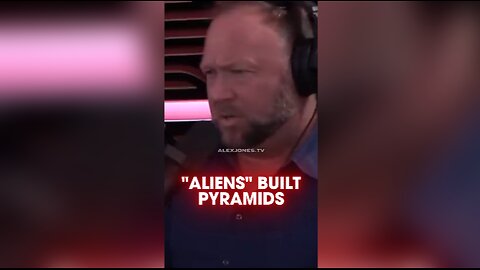 Alex Jones: Buzz Aldrin Admitted Aliens (Fallen Angels) Built The Pyramids - Joe Rogan 1555