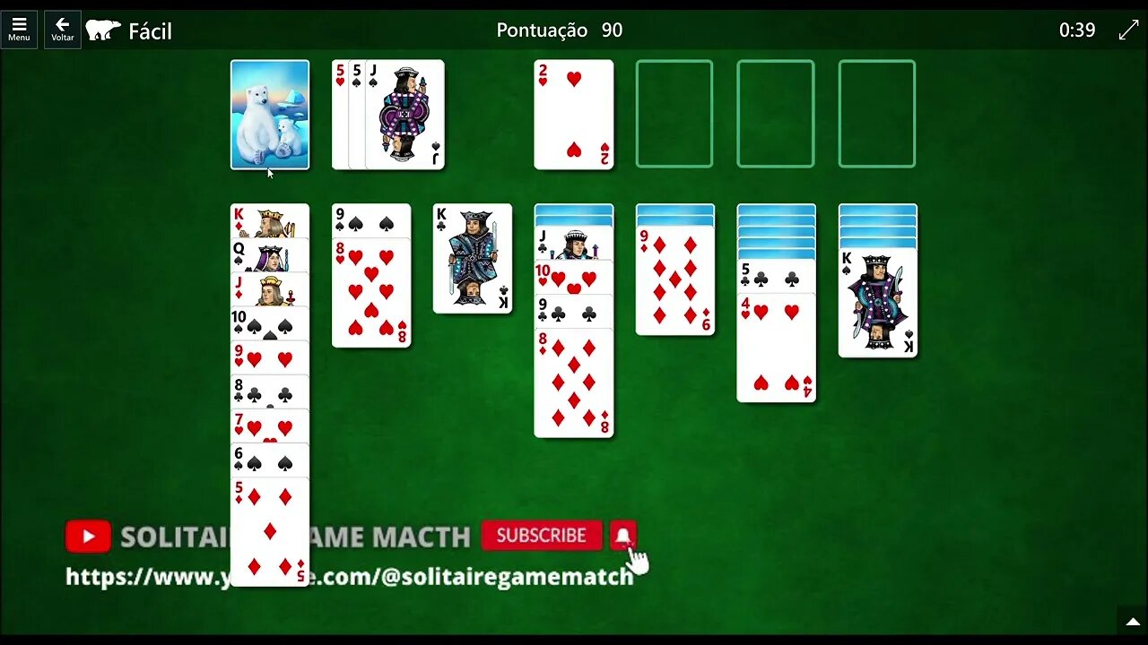 Microsoft Solitaire Collection - Klondike - EASY Level - # 883