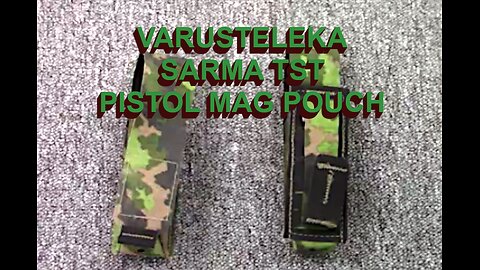 VARUSTELEKA SARMA TST PISTOL MAG POUCH