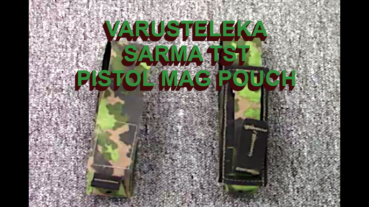 VARUSTELEKA SARMA TST PISTOL MAG POUCH