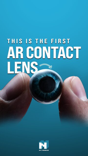THIS IS THE FIRST AR CONTACT LENS