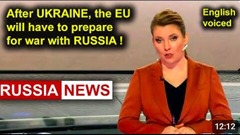 SMO UPDATE - Zelensky : After Ukraine, the European Union will have to prepare for war with Russia!