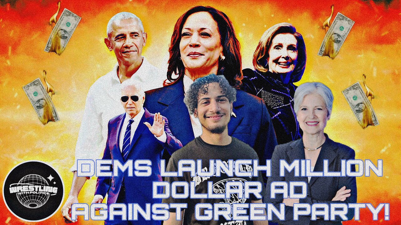 Democrats launch MILLION DOLLAR attack ad against Jill Stein and the Green Party!