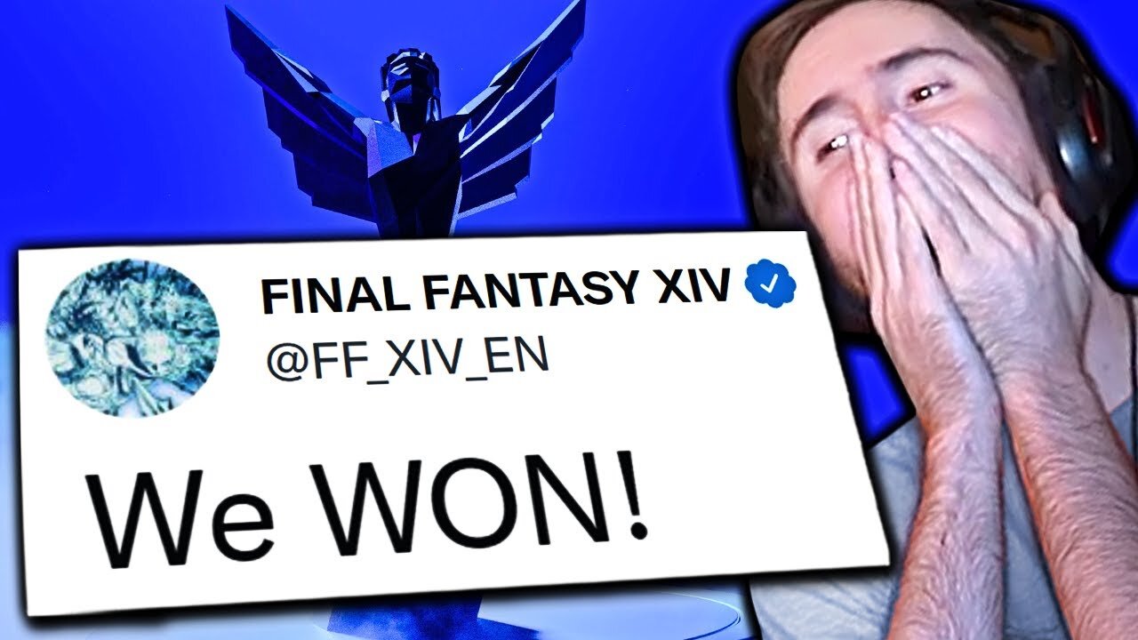 Asmongold on FFXIV Winning Best Ongoing Game Award