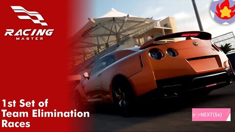 1st Set of Team Elimination Races | Racing Master