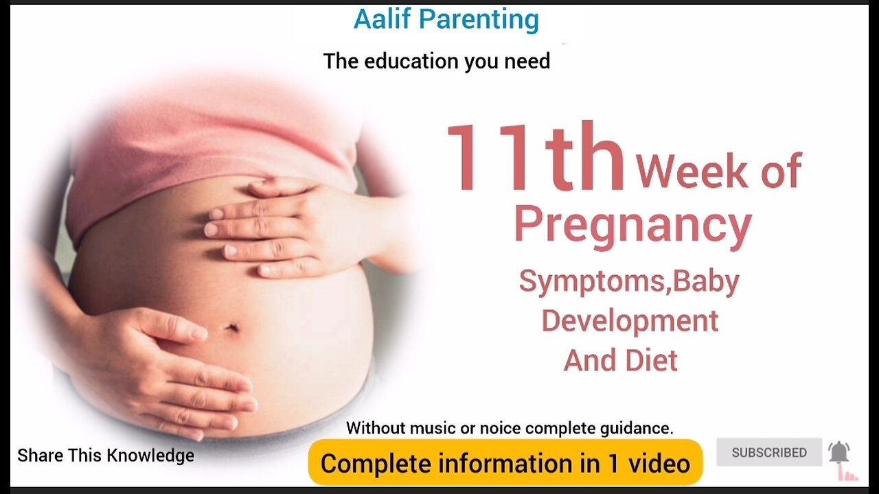 Eleventh week of pregnancy.What to expect?Complete possible knowledge in 1video #pregnant #pregnancy