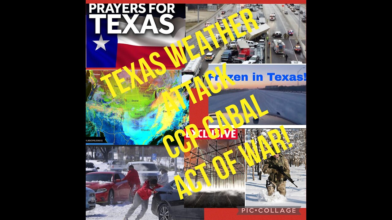 TEXAS TARGETED BY CABAL/CCP