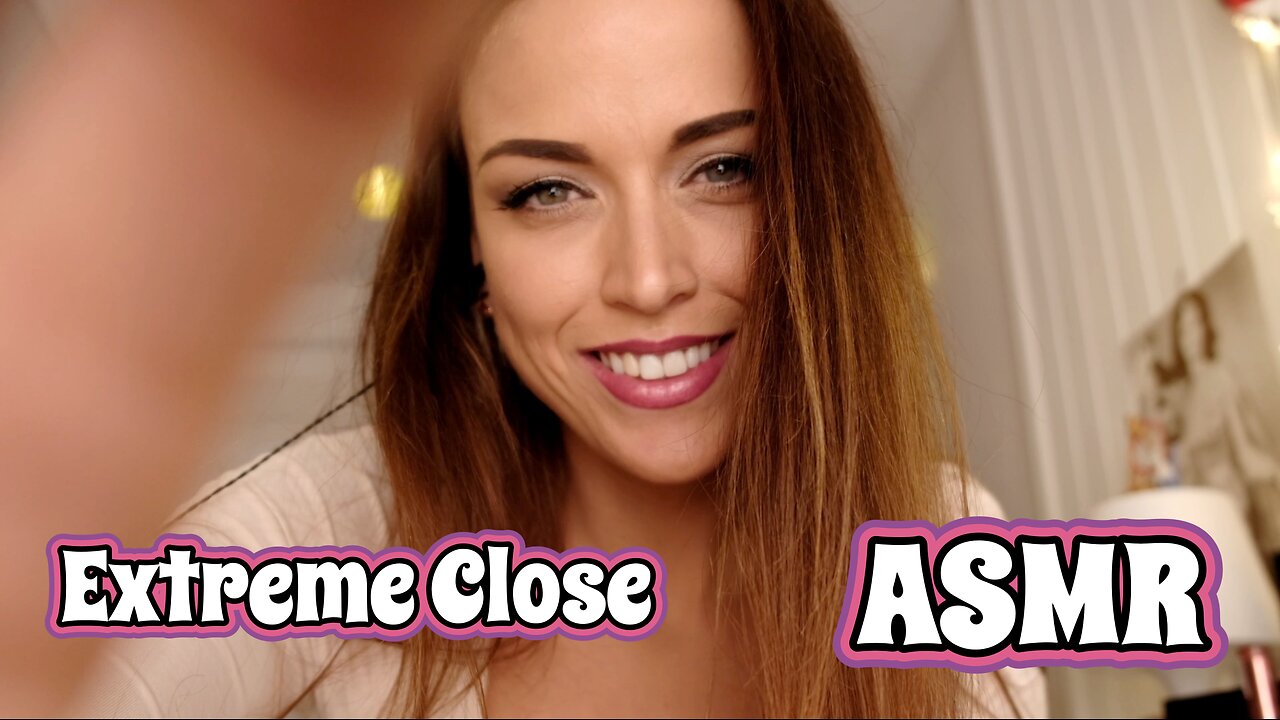 ASMR Gina Carla ❤️ Extreme Face Touching, Close Up, Personal