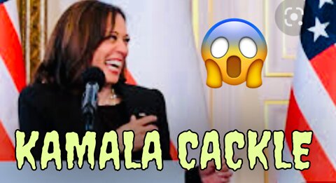 Cackling Kamala Strikes Again!😱 ("we got the meanest, baddest phone trees in the world")