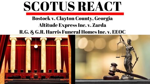 SCOTUS react: same sex & transgender discrimination