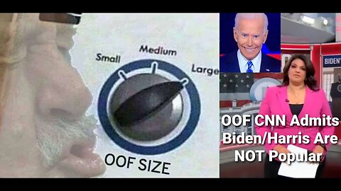 OOF CNN Shows Democrat Voters & DNC See That Biden & Harris Are Goofy Failures