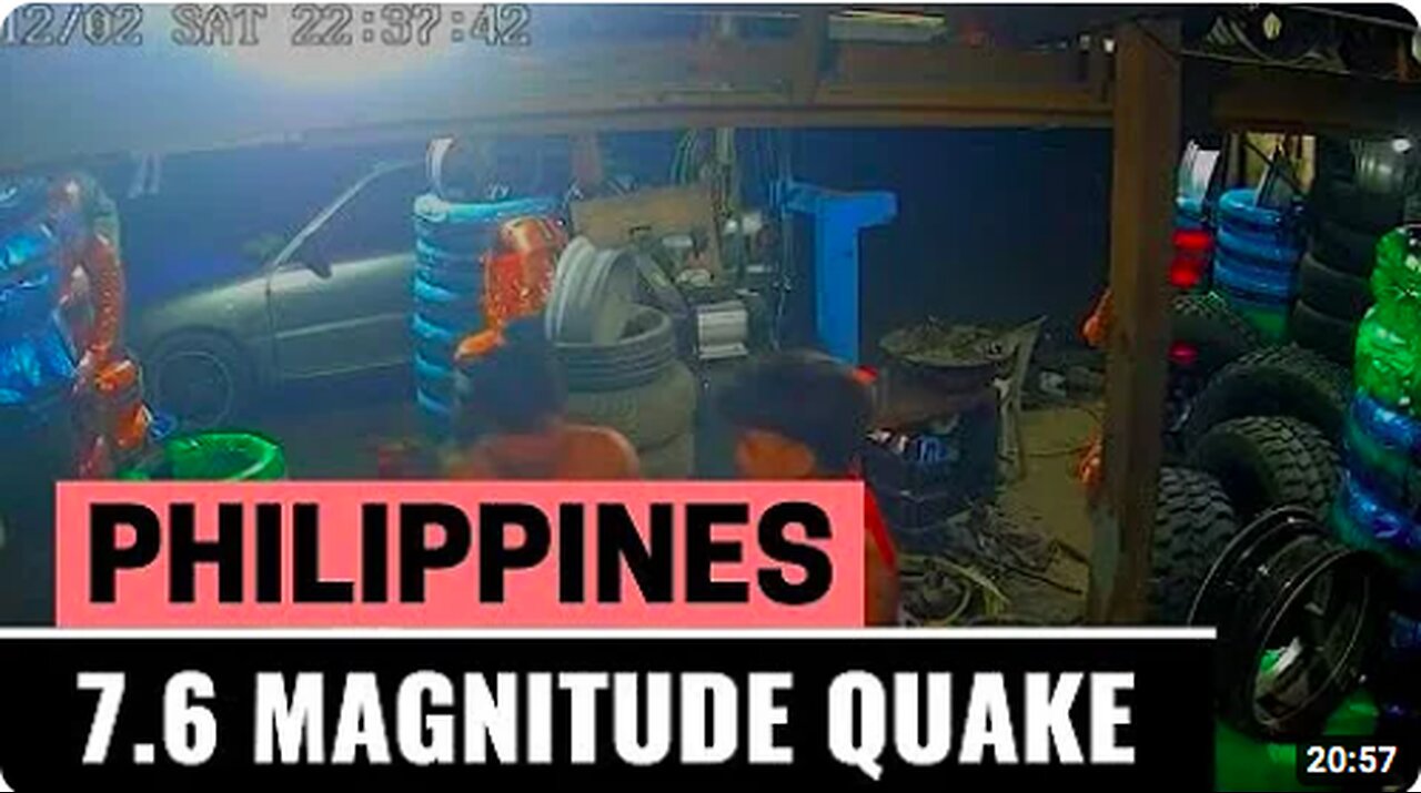 Magnitude 7.6 Earthquake in Philippines (Mindanao) December 2, 2023 COMPILATION